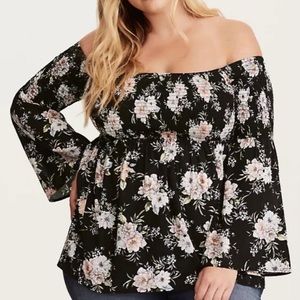 Torrid off shoulder top